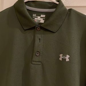 Under armor shirt sleeve button shirt